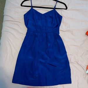 J Crew Blue Mini Dress